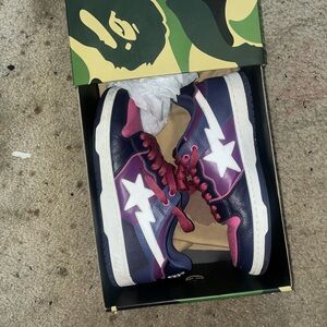 Purple and pink sk8 sta